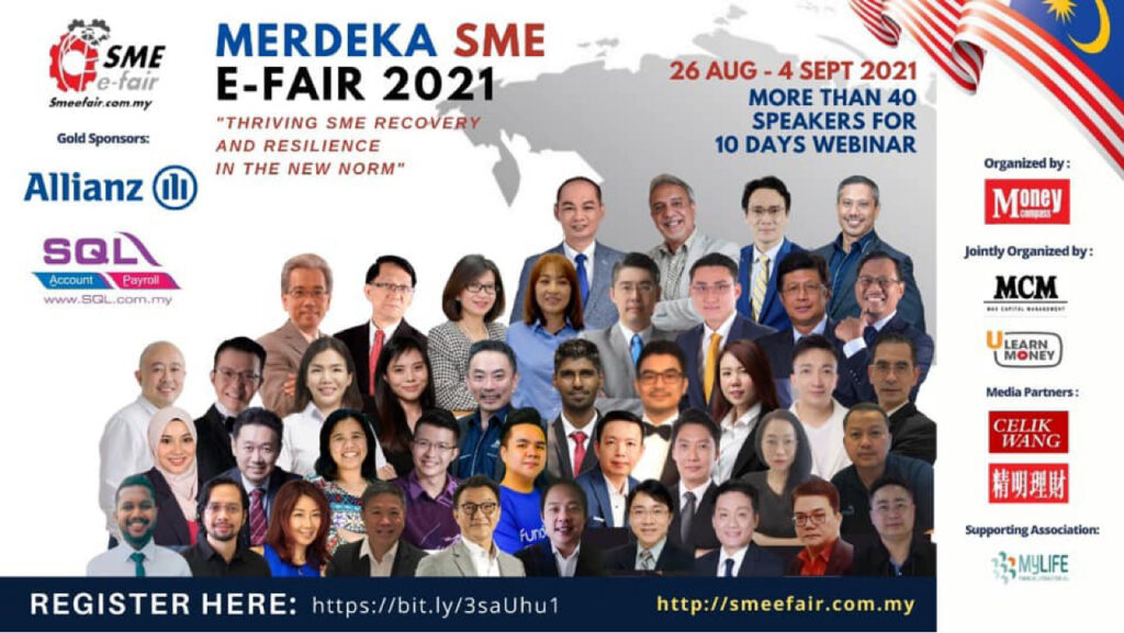 SIDREC Joins the Merdeka SME e-Fair 2021