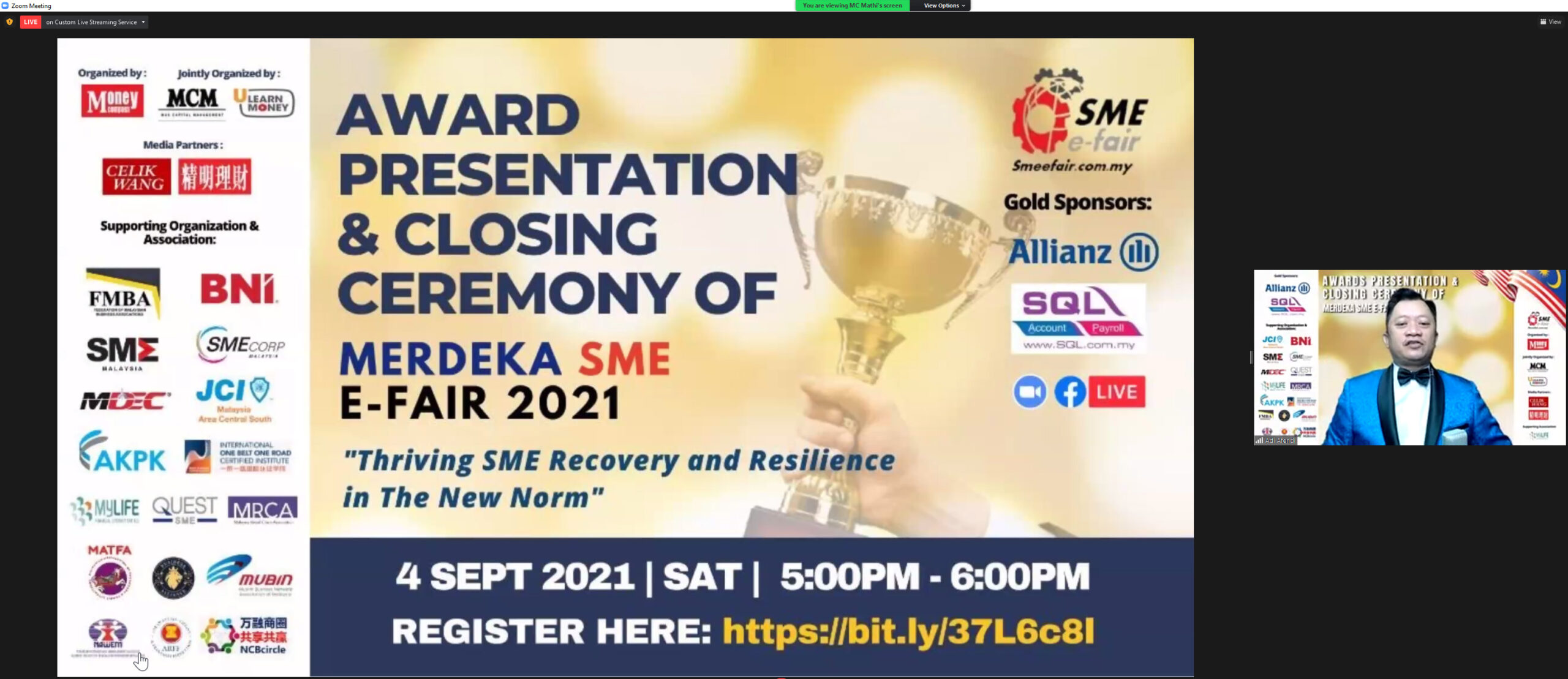 Day 10 - Merdeka SME e-Fair 2021 Closing Ceremony 01